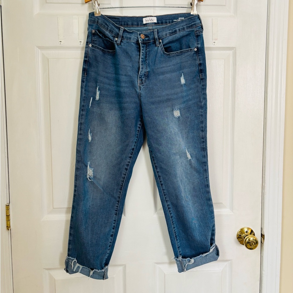 Nicole Miller New York SOHO High Rise Ankle Slim Women's Jeans